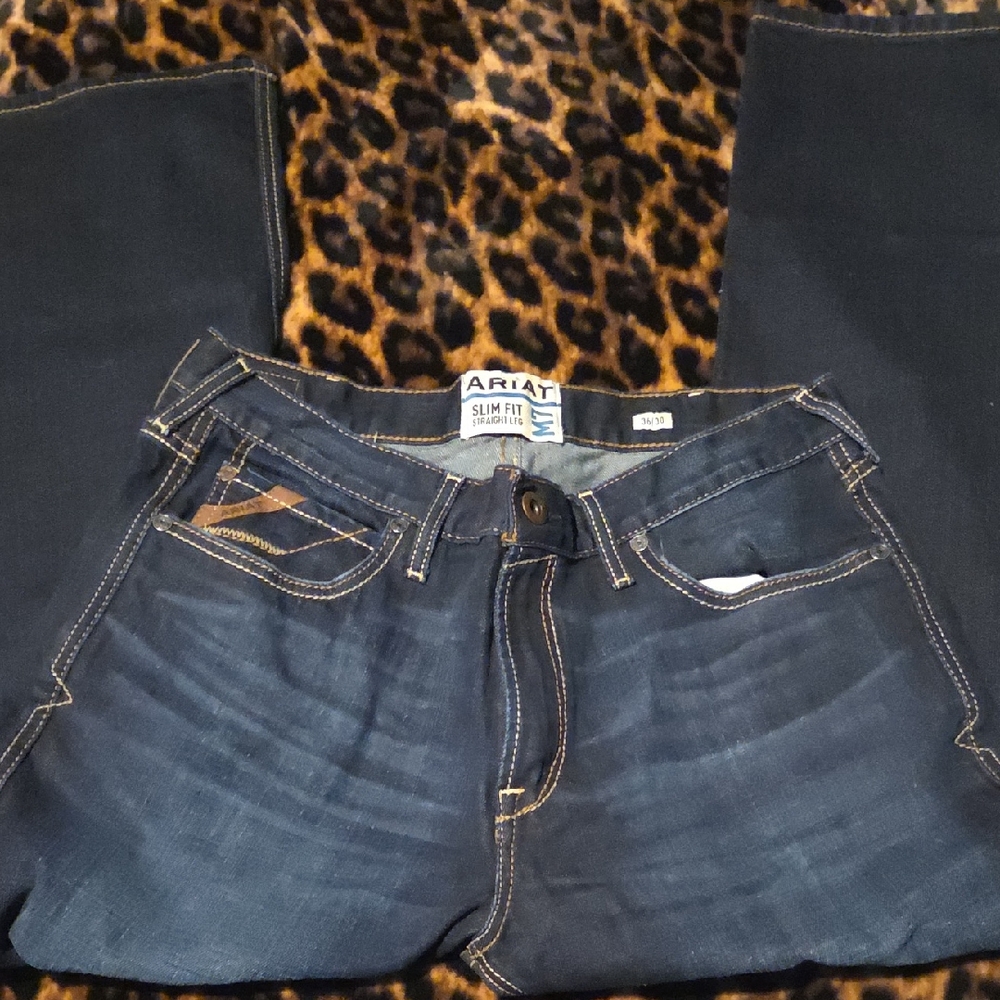 Ariat Men's Slim Straight Indigo Jeans